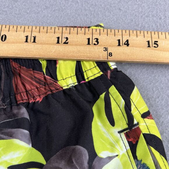 Saturdays NYC Timothy Hyper Monstera Print 7” Inseam Swim Short Men’s Size XS - Picture 4 of 16